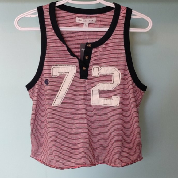 🦩 Abercrombie & Fitch | BNWT | Cropped Tank 🦩 - Picture 1 of 4